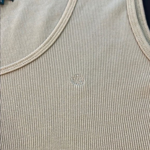 Lauren Ralph Lauren Light Green Women's Plus Tank Top, Size 3X - Picture 2 of 8